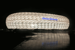 Стадион Альянц-Арена в Мюнхене