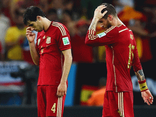 Испания проиграла второй матч подряд